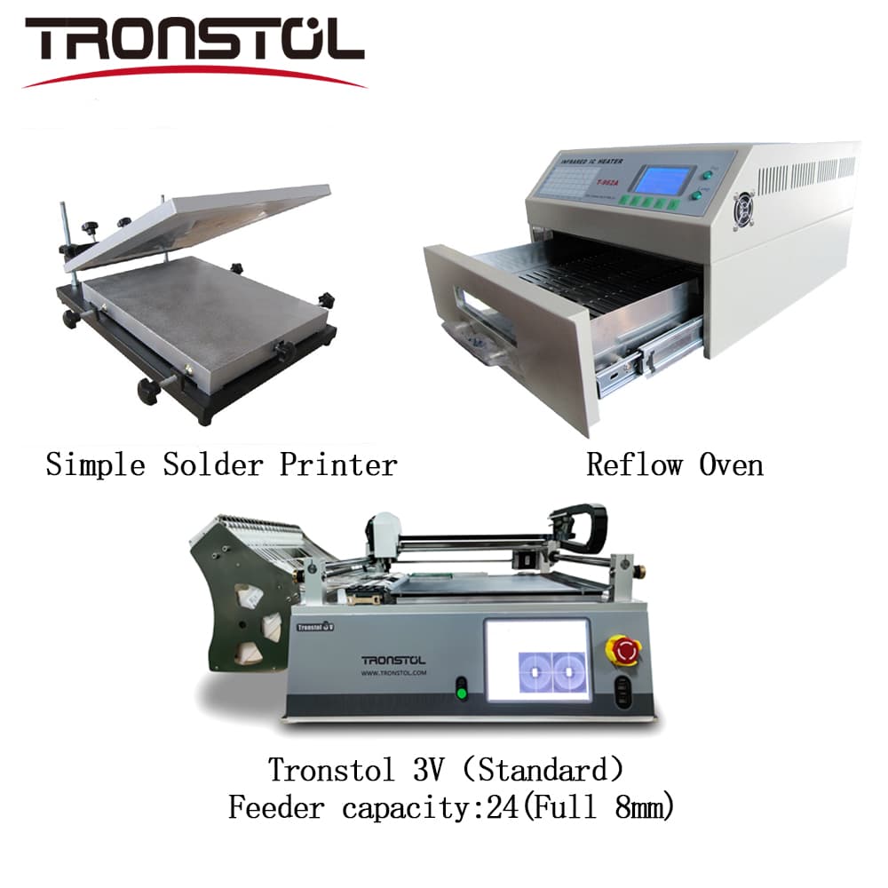 Tronstol 3V (standard) pick and place machine Line 1