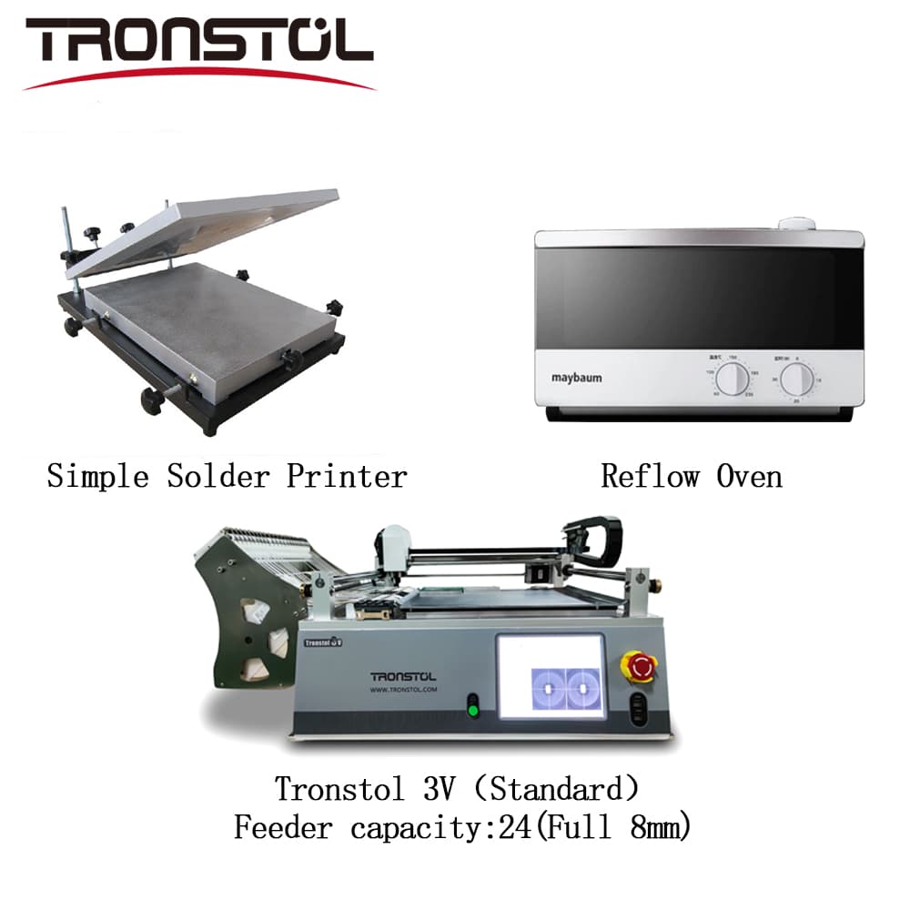 Tronstol 3V (standard) pick and place machine line 9