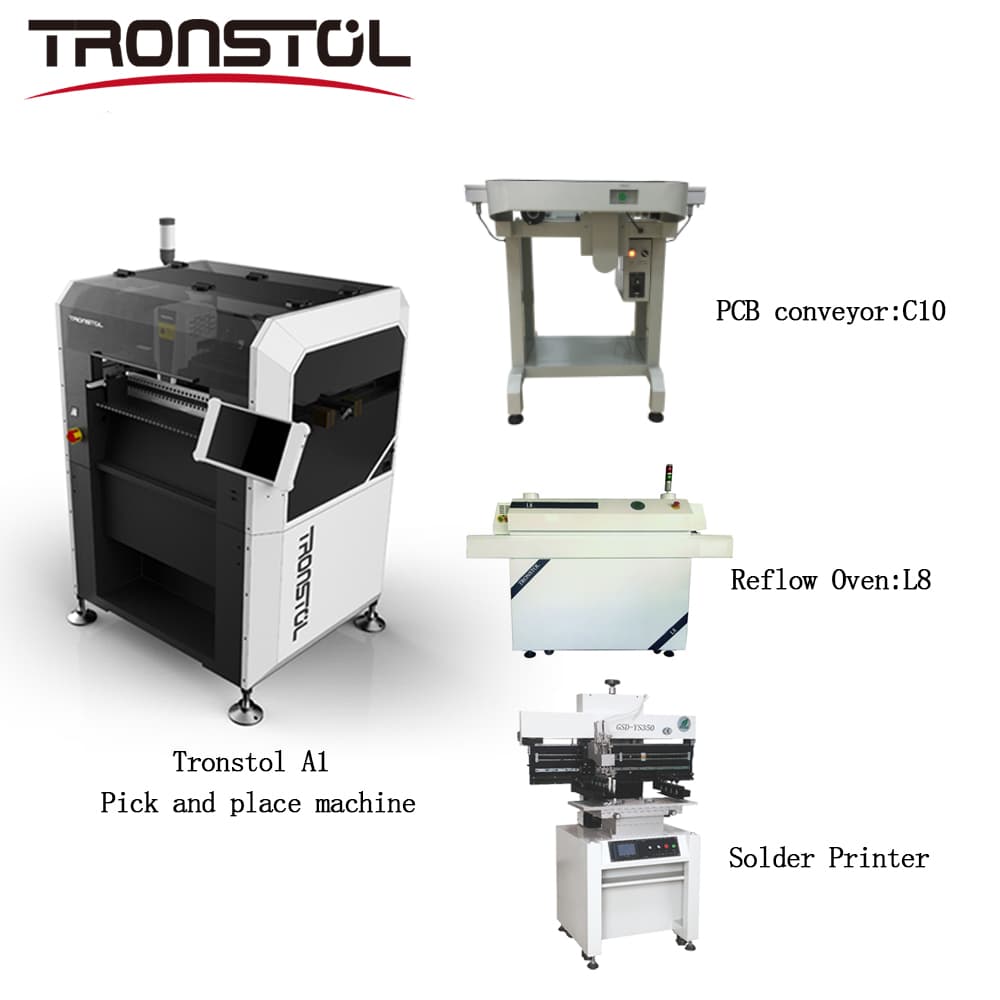 Tronstol A1 pick and place machine Line 4