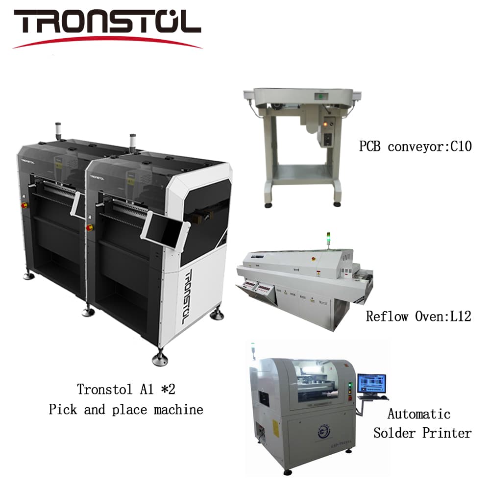 Tronstol A1 pick and place machine * 2 line 9